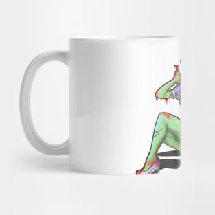 Healthcare Night Shift Nurse Zombie Mug